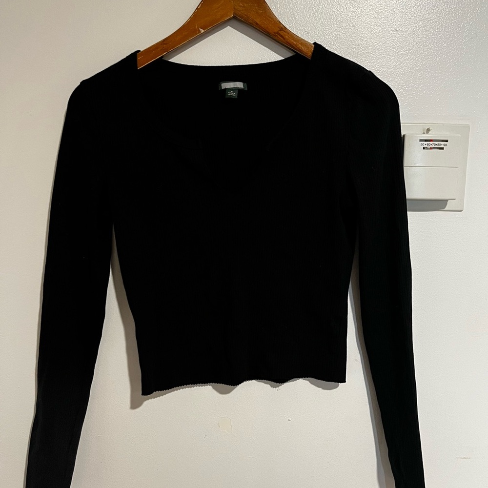 Black v neck